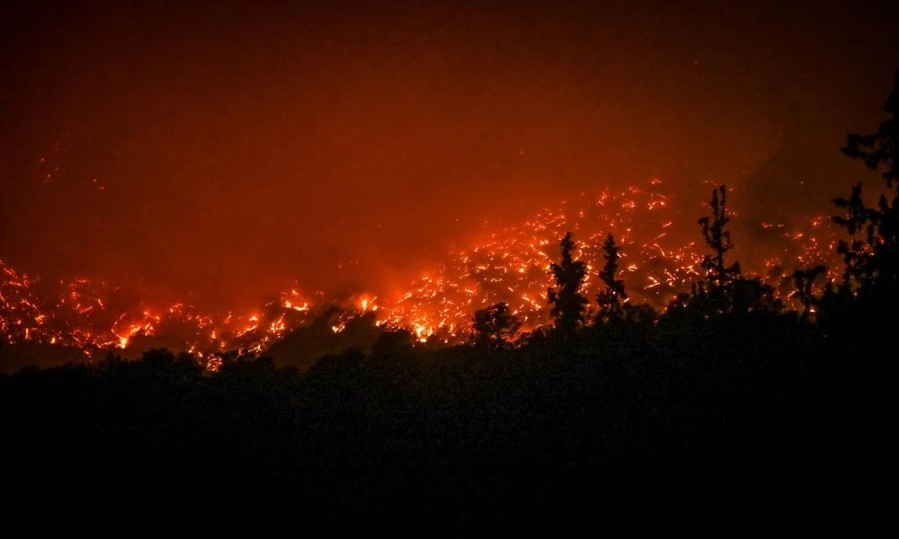 Έβρος: 14η συνεχόμενη νύχτα μάχης με τις φλόγες - Αντιπυρική ζώνη στο ρέμα της Δαδιάς για να μην φτάσει η φωτιά στους οικισμούς